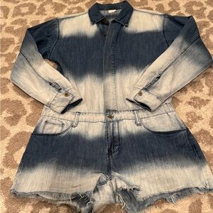 Denim Ombre Jumpsuit